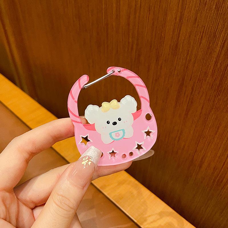 

Акриловый многофункциональный брелок мультяшной формы, брелок-карабин для альпинизма, кольцо для ключей, крючок, подвеска для сумки, украшение