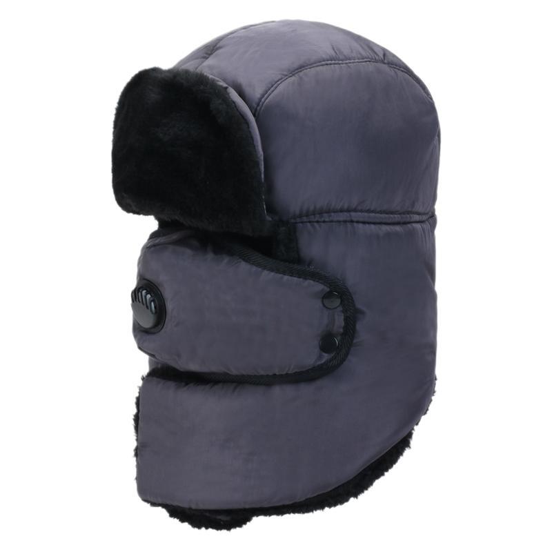 New Winter Men's Simple Ear Protection Mask To Prevent Cold, Thickened Waterproof Lei Feng Hat, Northeast Cold Protection and Warm Hat