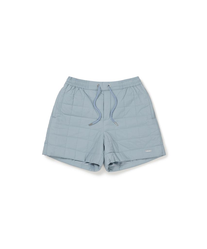 CLOVE [24Fw Clove] Quilted Shorts (Sky Blue)