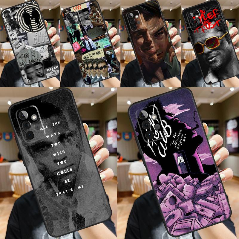 Fight Club Movie Poster Case For Samsung Galaxy A55 A35 A15 A14 A34 A54 A53 A33 A23 A13 A12 A32 A52 A51 A71 Cover
