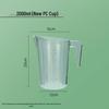 Hengzhi Large-Capacity Food-Grade Plastic Measuring Cup for Milk Tea
