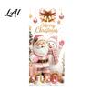 Home Holiday Decoration Christmas Window Clings Cute Snowman Santa Penguin Reindeer Stickers for Removable Festive Wall Art Glass Reusable