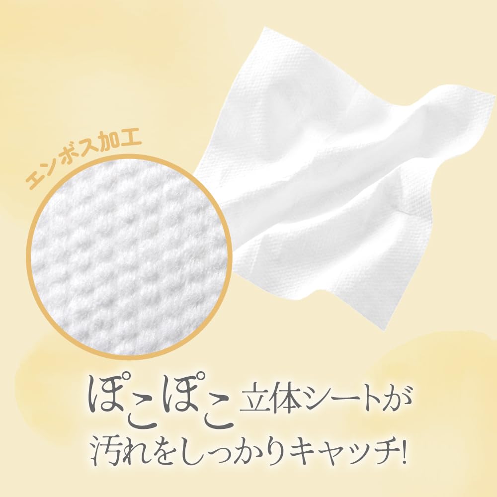 RICO Premium Baby 840 sheets sheets x 12 Calendula Large Wipes, (70 packs), Extract, Thick,
