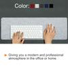 PATIKIL 70x33cm Desk Mat Protector Felt Dual Side Mouse Pad Writing Mat for Office Home Black