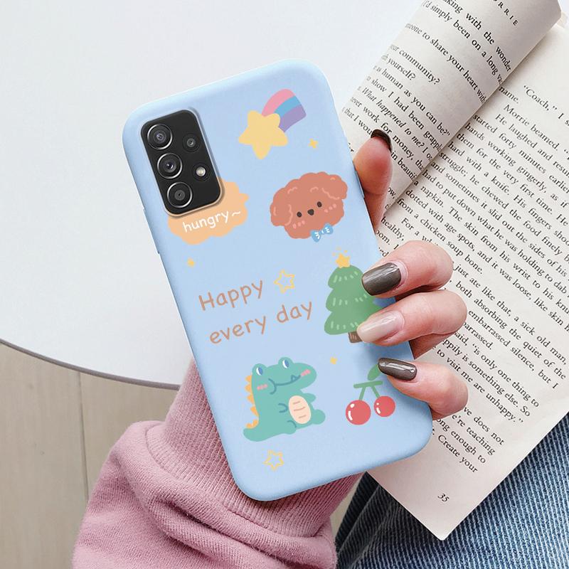 Soft Case For Samsung Galaxy A73 5G Phone Cover Cute Flowers Butterfly Fundas TPU Coque For Samsung A73 A 73 5G Bumper Cases