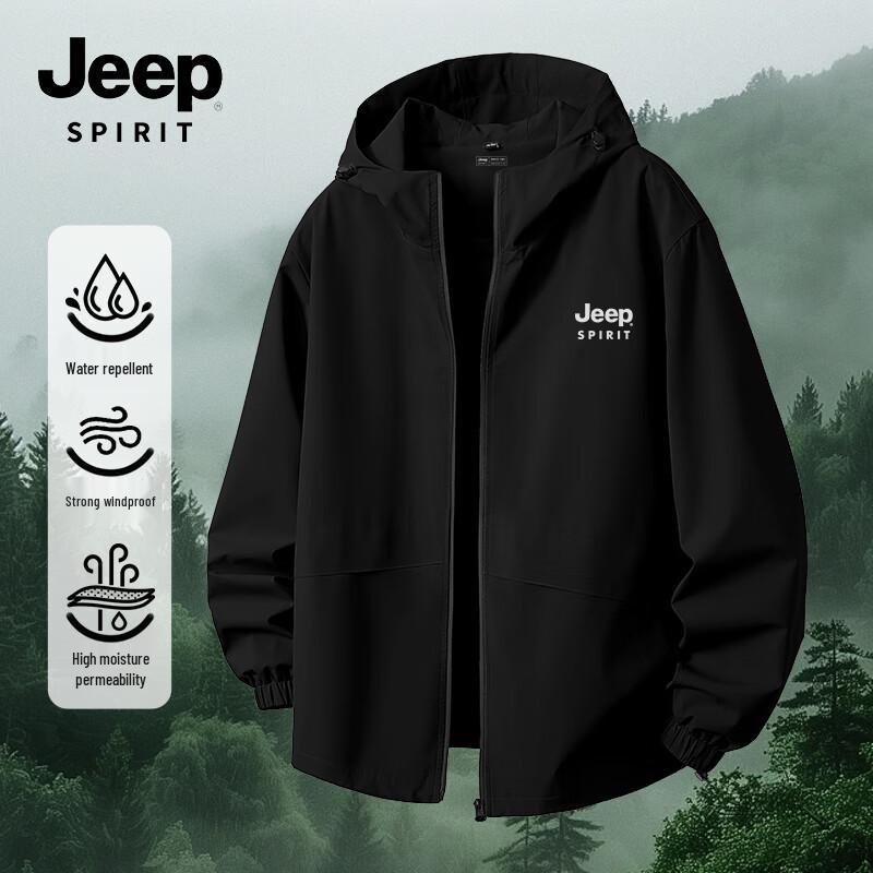 

JEEP SPIRIT Men s Lightweight Outdoor Jacket XL