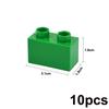 MOC Big Size Bulk Bricks Thick Building Blocks Educational Kid Creative Toys Slope Thin Large Particles Compatible With Duploes