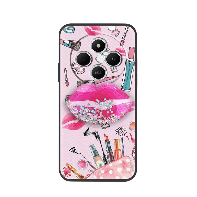 Waterproof protective Phone Case For Redmi A4 5G Dirt-resistant Soft Case Durable Quicksand Skin feel silicone TPU cute