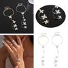 Elegant Adjustable Flower Bracelets Adjustable Bracelet Ring Set  Daily Wear