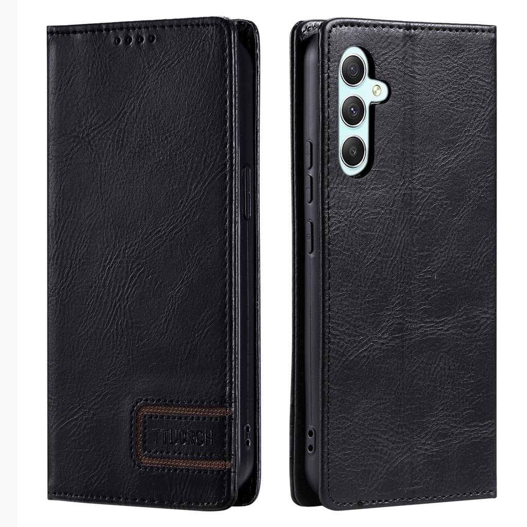 TTUDRCH Style 007 For Samsung Galaxy A16 5G/A16 4G Leather Case RFID Blocking Wallet Stand Phone Cover
