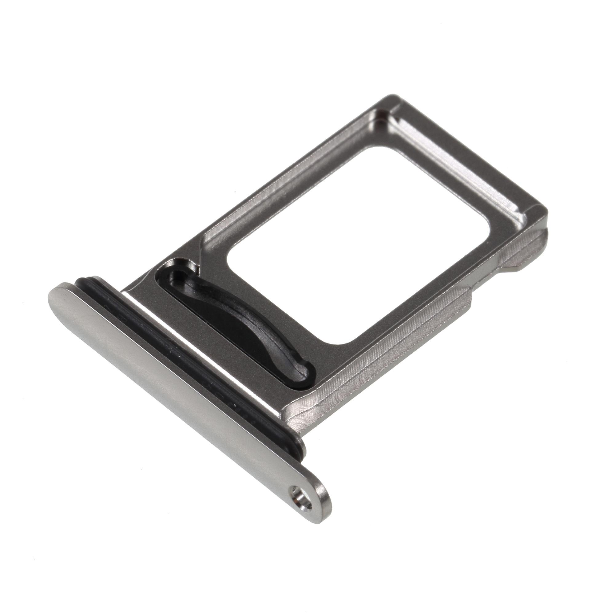 

OEM Dual SIM Card Tray Slot Repair Part for iPhone XS Max 6.5 inch Silver