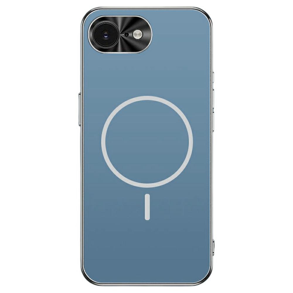 

Для iPhone 16e Чохол Сумісний з MagSafe Акрил+ТПУ Захист Повітряними Подушками Чохол для Телефону Navy Blue