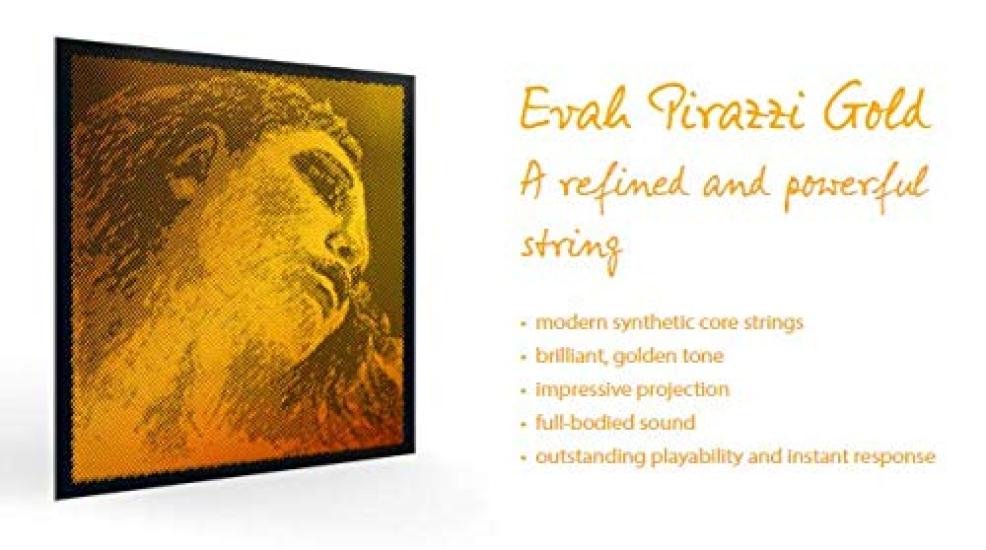 EVAH PIRAZZI GOLD Eva Pirazzi Gold Violin String D