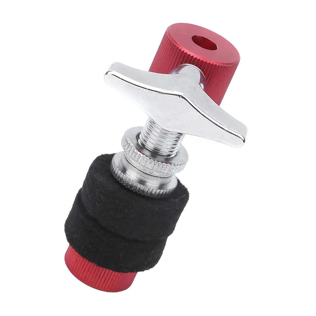 Hi‑Hat Cymbal Clutch High Quality Red Black Drum Kit Fittings Musical Instrument Accessories