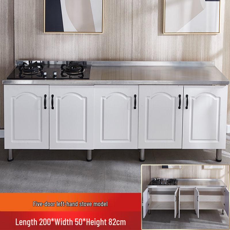 Economical Stainless Steel Kitchen Cabinet for Rental Homes