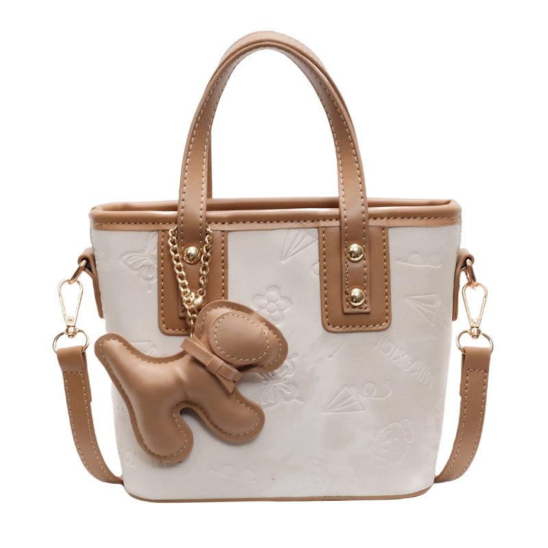 Small Bag Women's New Versatile Shoulder Messenger Bag Fashionable Portable Bucket Bag