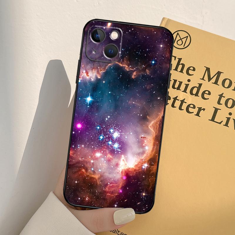 

Space For Galaxy Universe Phone Case For iPhone 17 16 15 14 13 12 11 Pro Max mini XR 16e 15 16 Plus 17 Air Full Cover iPhone 13