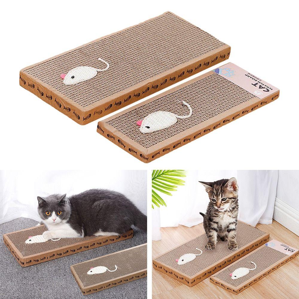 

Продажа Когтеточка Гофрированный Картон Когтеточка Мышь Коврик Кошачий Коврик Когтеточка Котенок