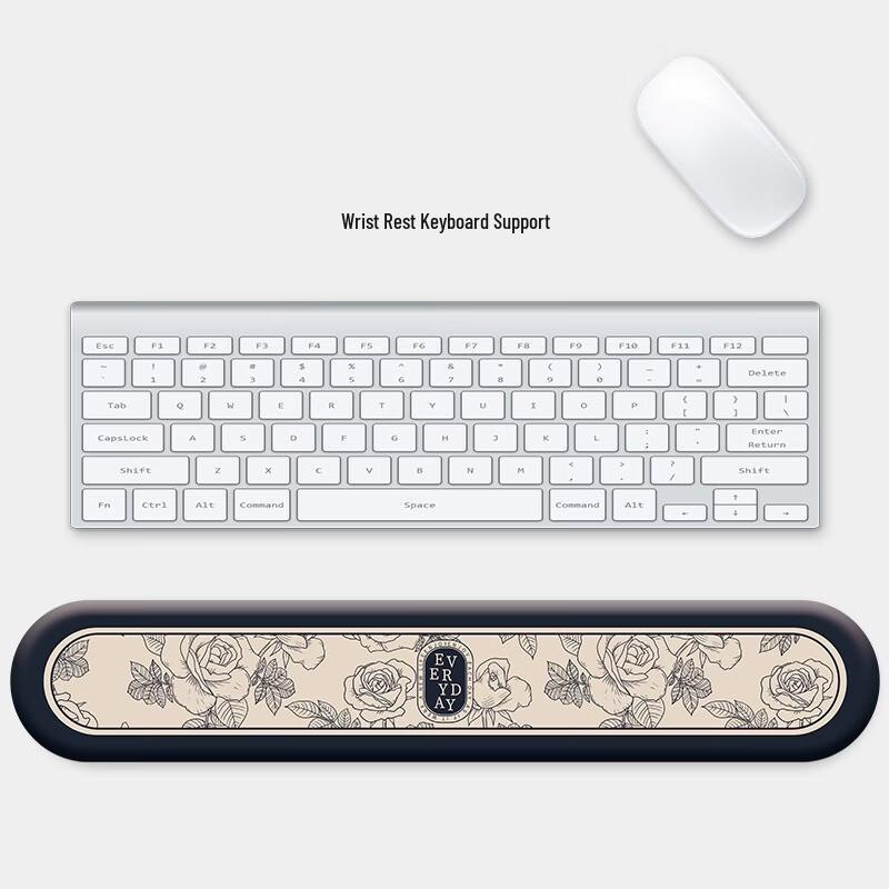 Fumade Ergonomic Silicone Mouse Pad with Wrist Rest