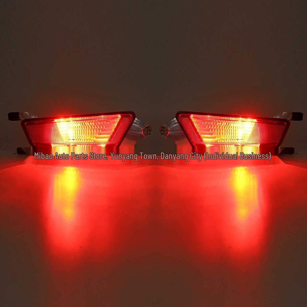Compatible with 2012-2018 Land Rover Range Rover Evoque Rear Bumper and Brake Lights (LR025149, LR025148).