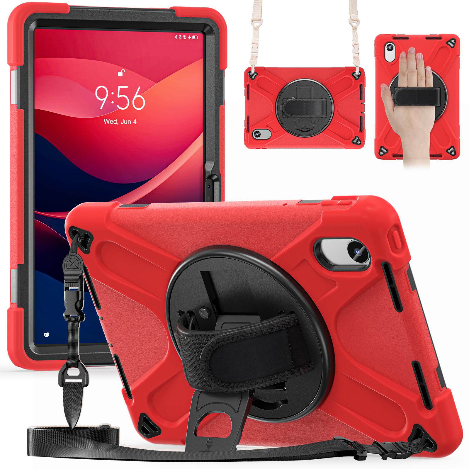 

Rotating Stand Case Universal For Lenovo Idea Tab K11 Gen2 Xiaoxin Pad 11 2025 2024 M11 TB335FC 336FU ZU 330FU KU XU 331FC Cover M11 TB-330FU 331FC красный