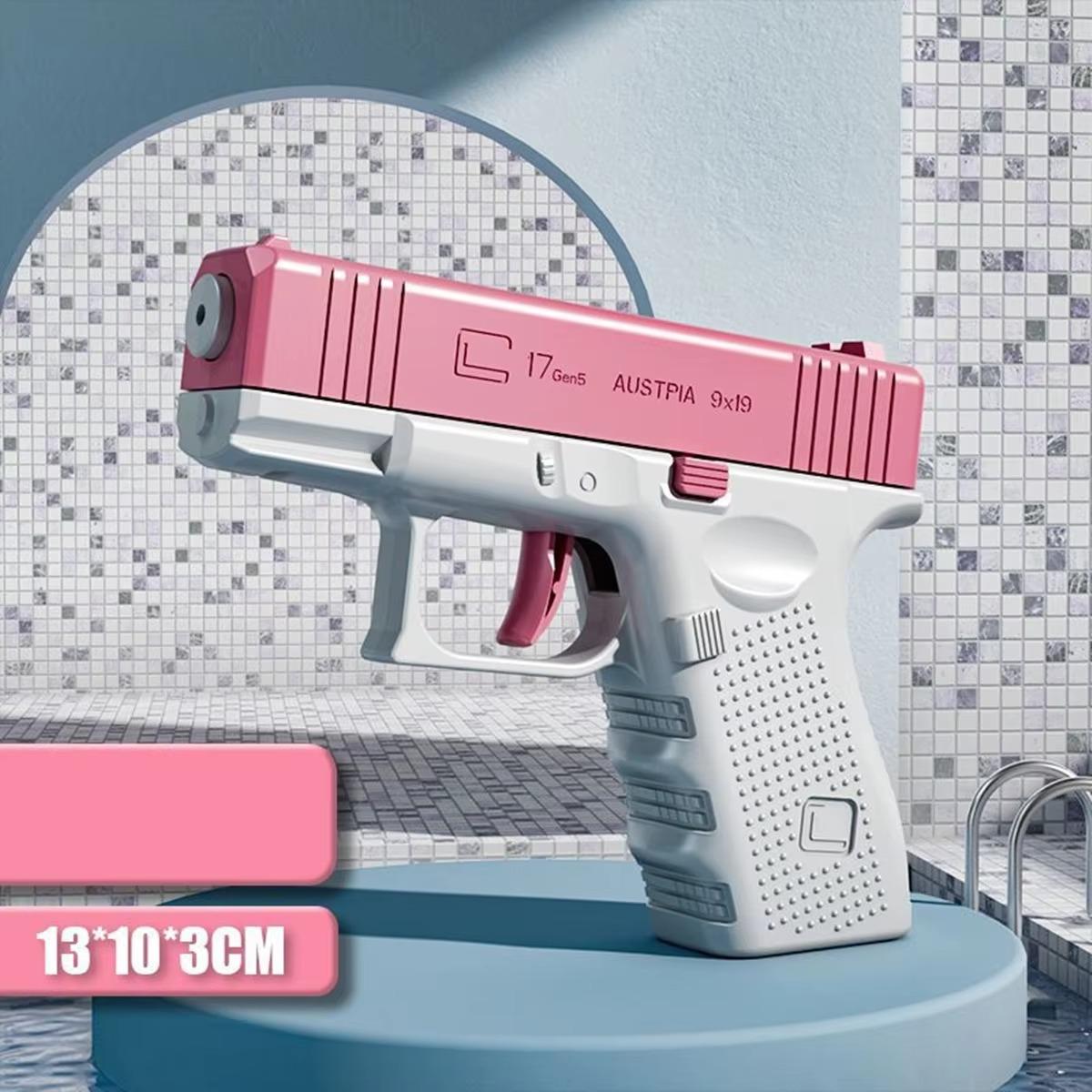 

M1911 Водные пистолеты Пистолет Игрушка Водные пистолеты, Летние Игры для стрельбы в бассейне и на пляже, Уличные игрушки, Водный бластер Пистолет для детей и взрослых розовый