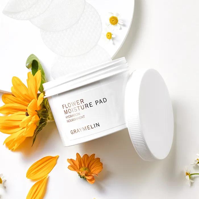 [Moisturizing Toner Pads] Flower Moisturizing Skin Pads 70 Sheets Flower Moisturizing Skin Pads 70 Sheets
