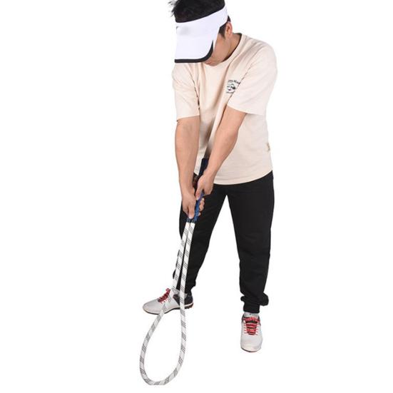 Golfový švih Cvičební lano Korektor držení těla Trenér švihu Fitness Lano Zahřívací Cvičení Vybavení Tréninkové příslušenství pro začátečníky