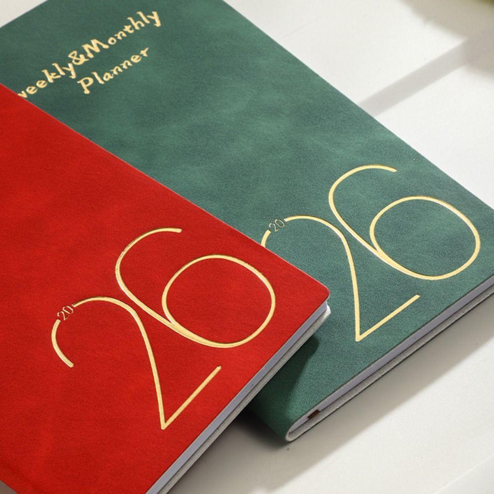 Mini A6 2026 Agenda Book To Do List with Calendar Daily Weekly Planner Pocket Diary Book School Office