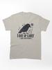Worms I Got Up Early There Was No Worm, Funny Crow Quote, Sarcastic Raven Humor, Morning Person Joke, Bird Lover Gift Classic T-Shirt