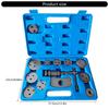 Multifunction 12pcs Brake Caliper Service Tool Set Precisions Steel Piston Compressor with Storage Box for Car Maintenan