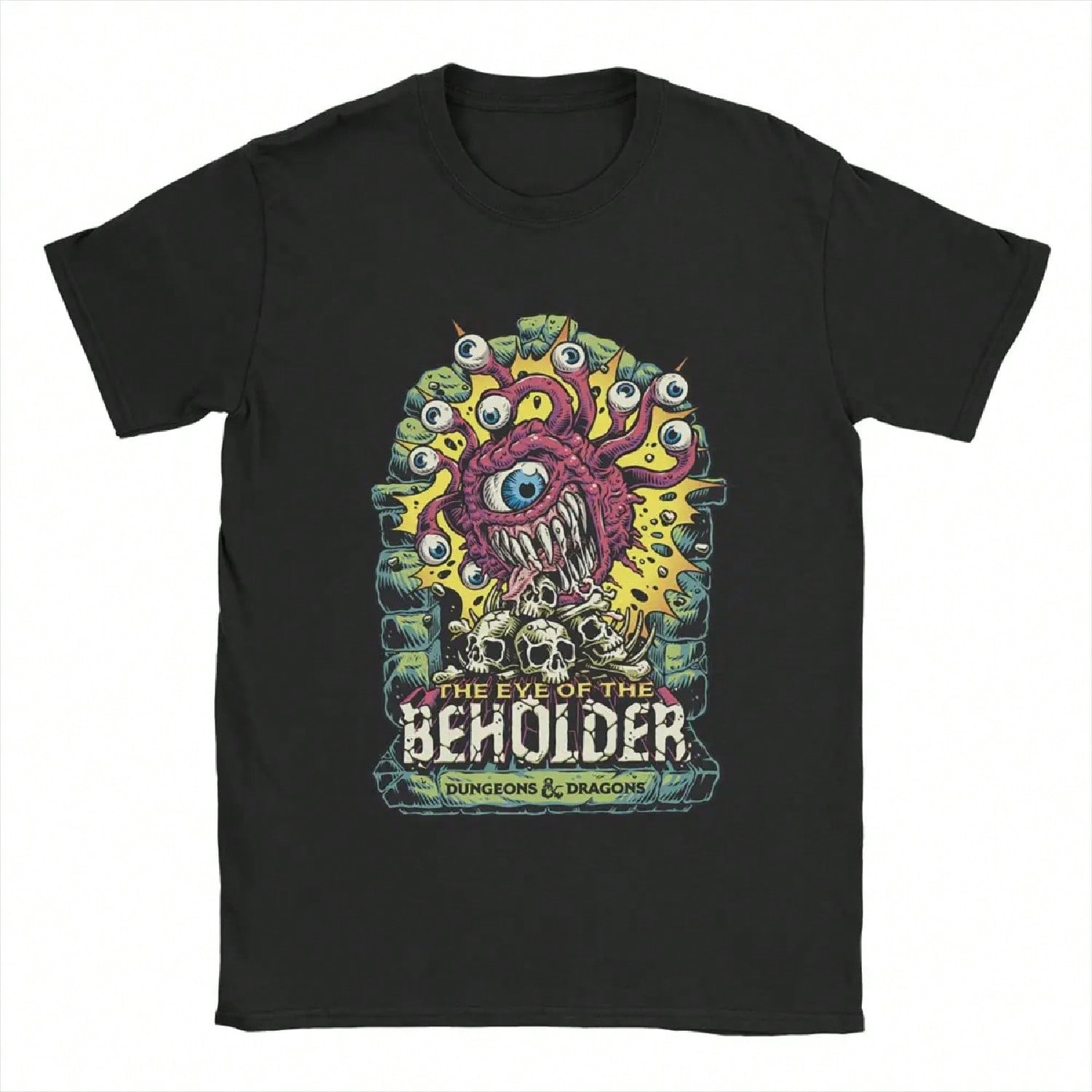 Control Industry Cascade T-Shirt - Unisex Adult, Black, Small S разноцветный