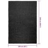 VidaXL Tapis ZIZUR 160x230 cm aspect de jute intérieur extérieur, tapis d'extérieur, tapis de sol, tapis d'intérieur 4010349