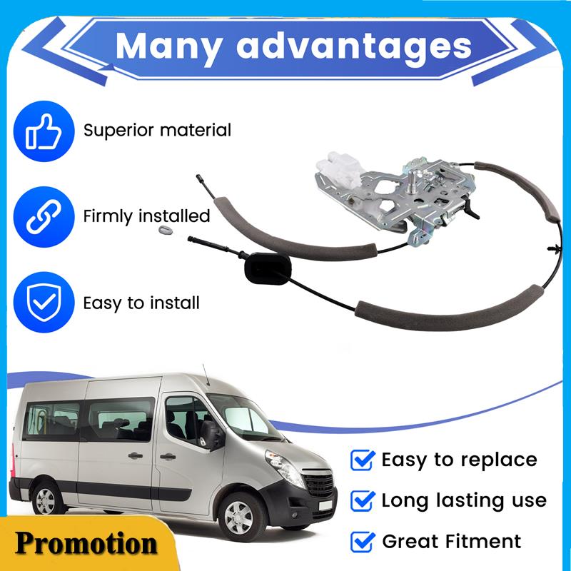 Portable 826703236R Car Servo Motor Right Sliding Door Lock For Renault Master III Movano NV400