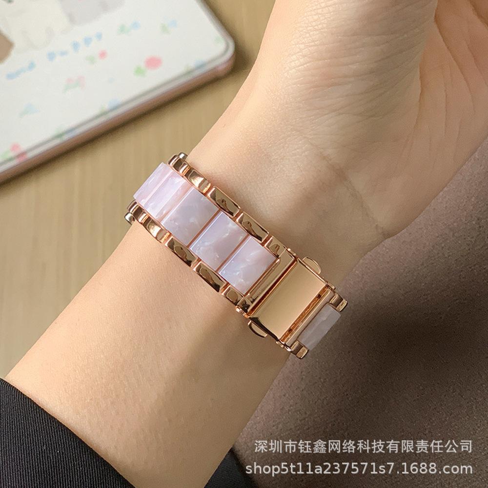 Retro Chinese Style Resin Watch Strap for Apple iWatch, Samsung, Huawei