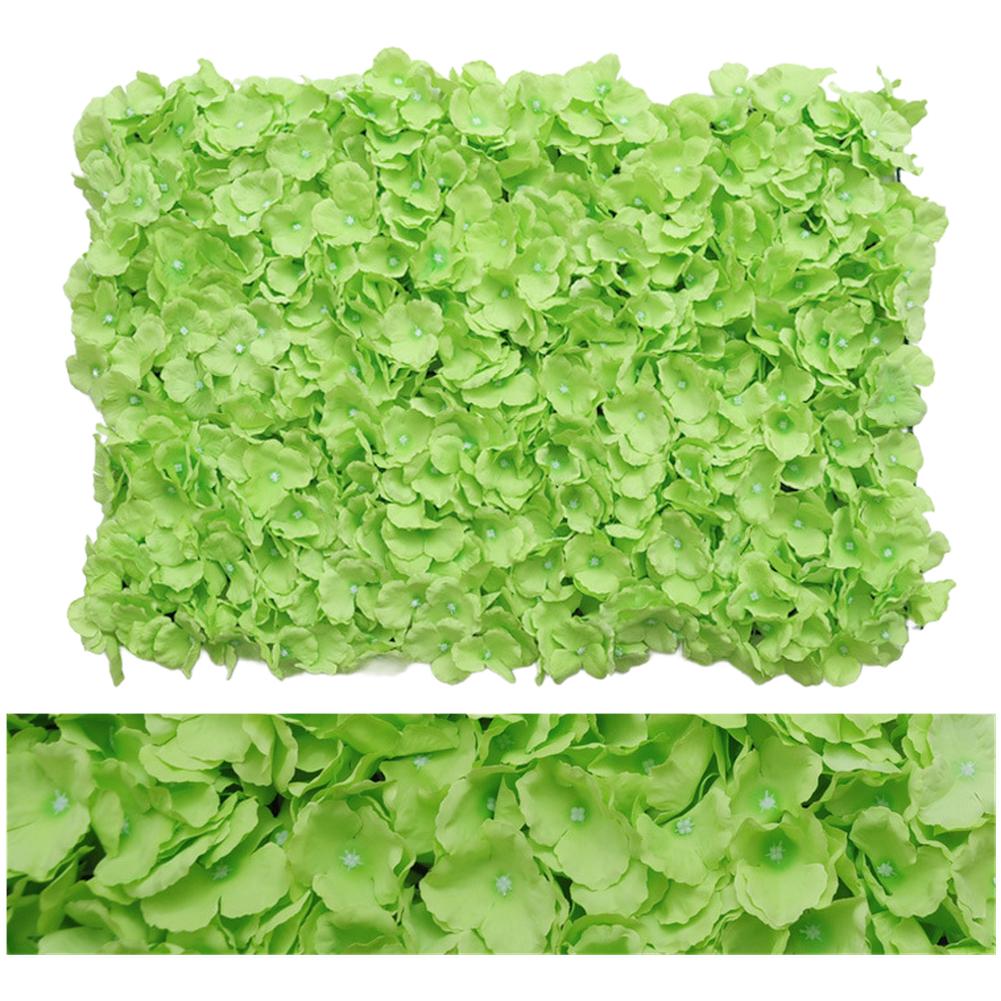 Wedding Backdrop Hydrangea Wall Panel Realistic Silk Flowers Sturdy Plastic Backing Interlocking Connectors Wedding Ceremony