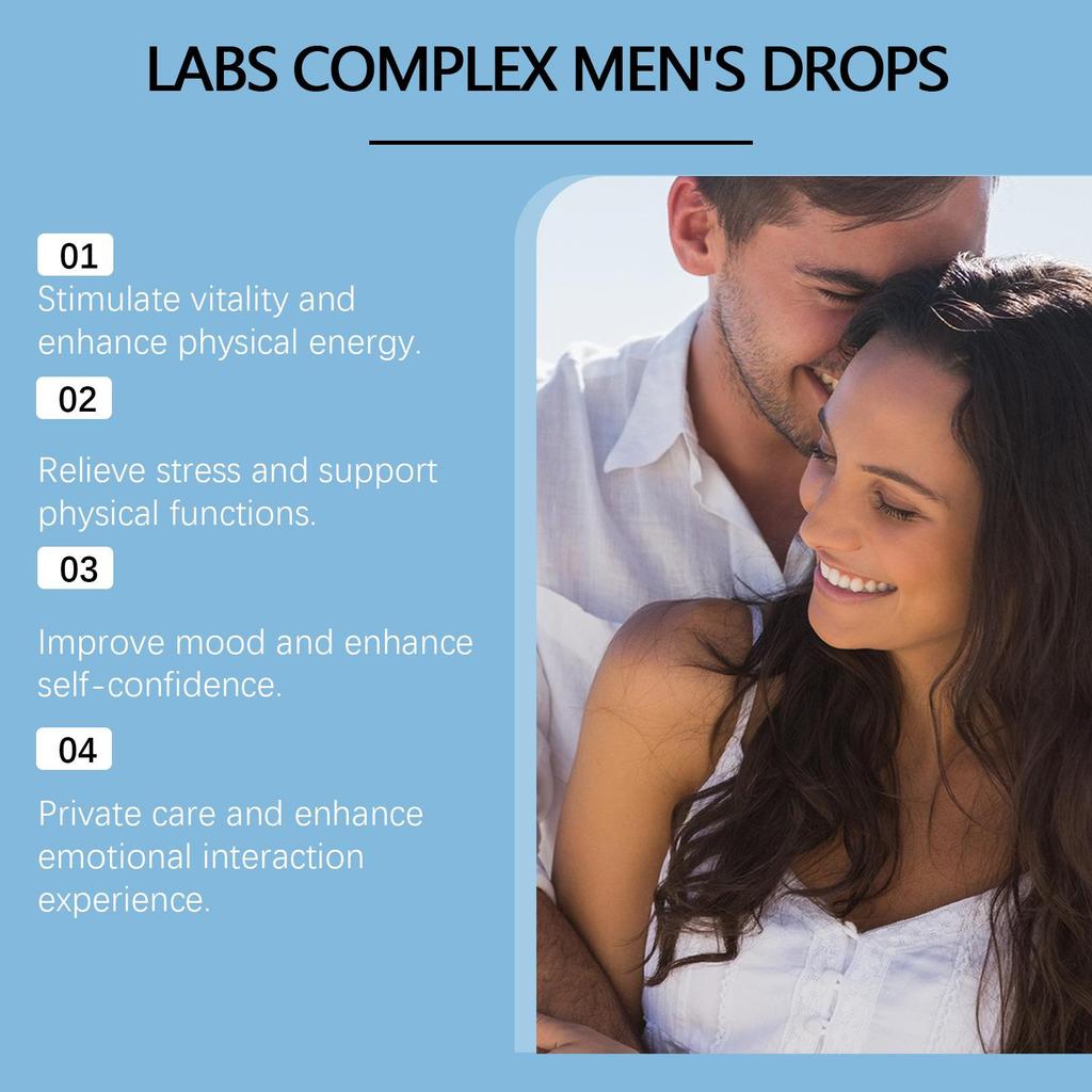 Complex Men's Drops 30 ml, Secret Drops for Strong Men, Men's Drop Super-Potent Version