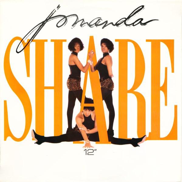 

12inch Record JOMANDA - Share BB0019 Big Beat 1990 US Dance & Electronica Used