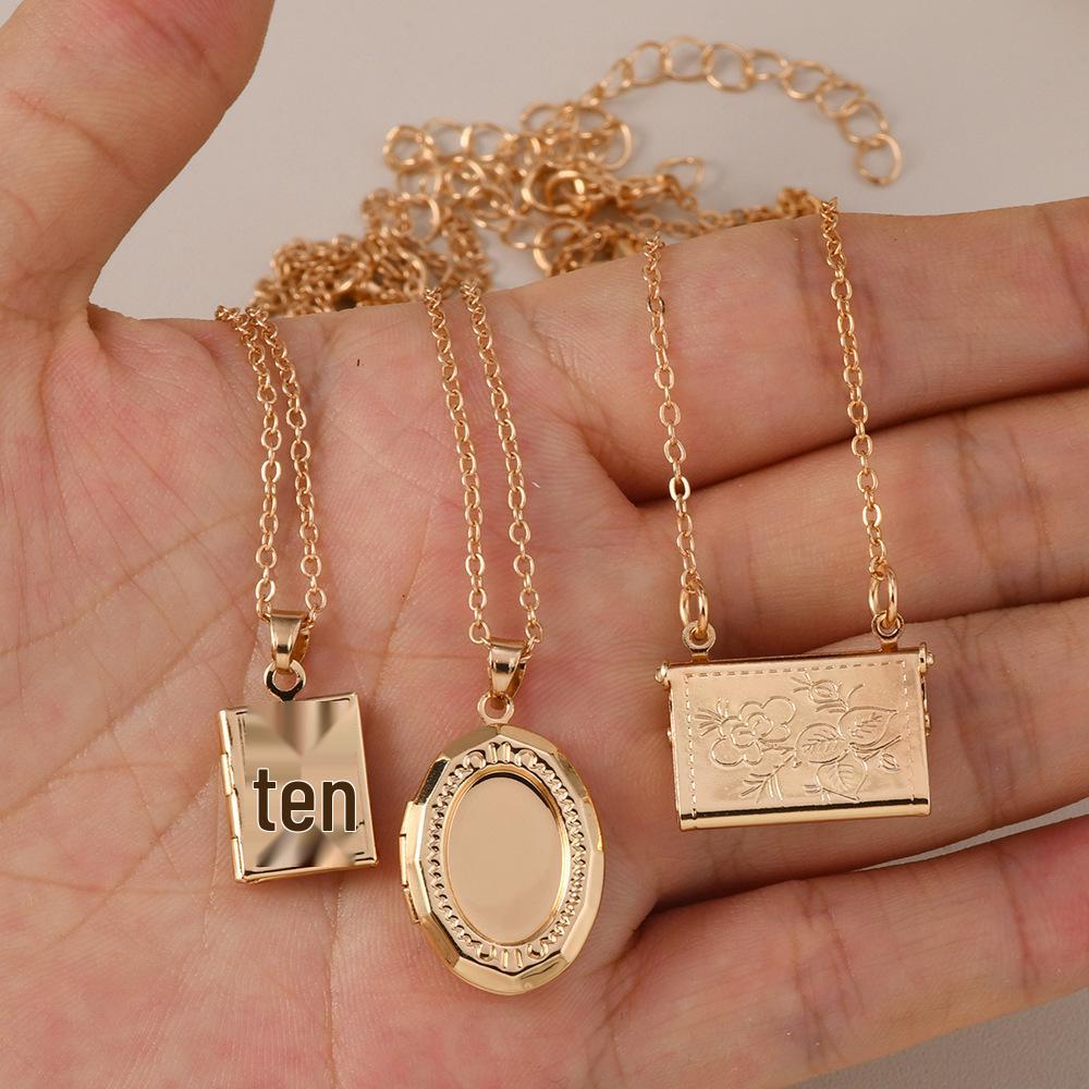 Elegant Women's Titanium Steel Necklace: Micro-inlaid Diamond & Cat's Eye Pendant, Non-fading Luxury Clavicle Chain