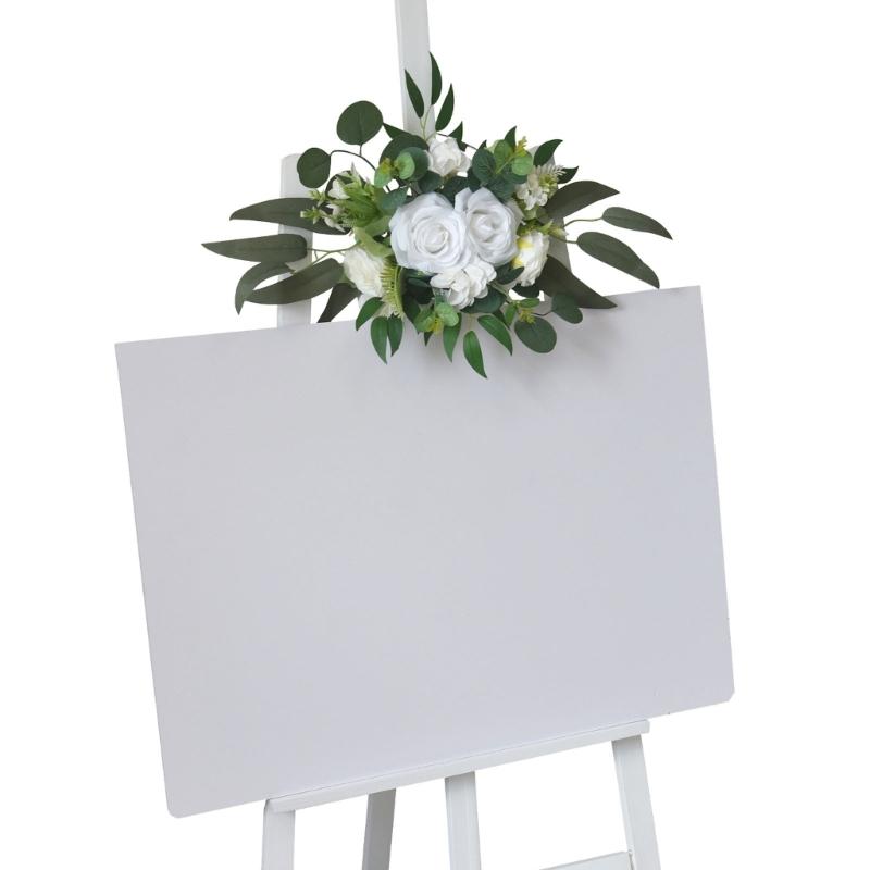 Artificial Flower Swag Wedding Arch Decoration for Wedding Reception Backdrops Wedding Ceremony Sign Flower Decoration