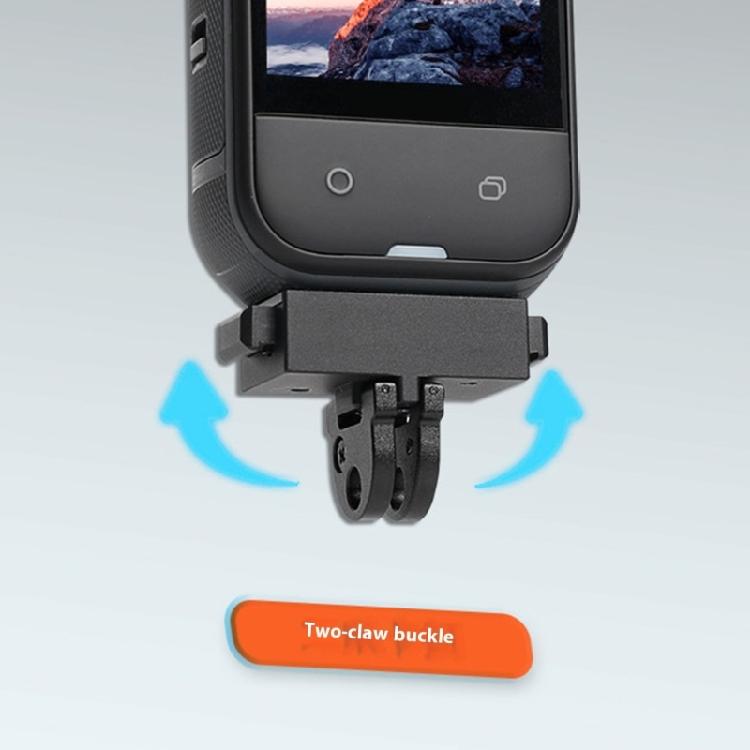Magnetic Adapter Base for 360 X5 Action Camera Lightweight Aluminum Alloy Base Quick Release Mount Vibration Proof
