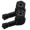 Luxshiny 2pcs Motorcycle Valve Modification Accessories Tire Valve Caps Metal Valve Cover Motorcycle Tire
