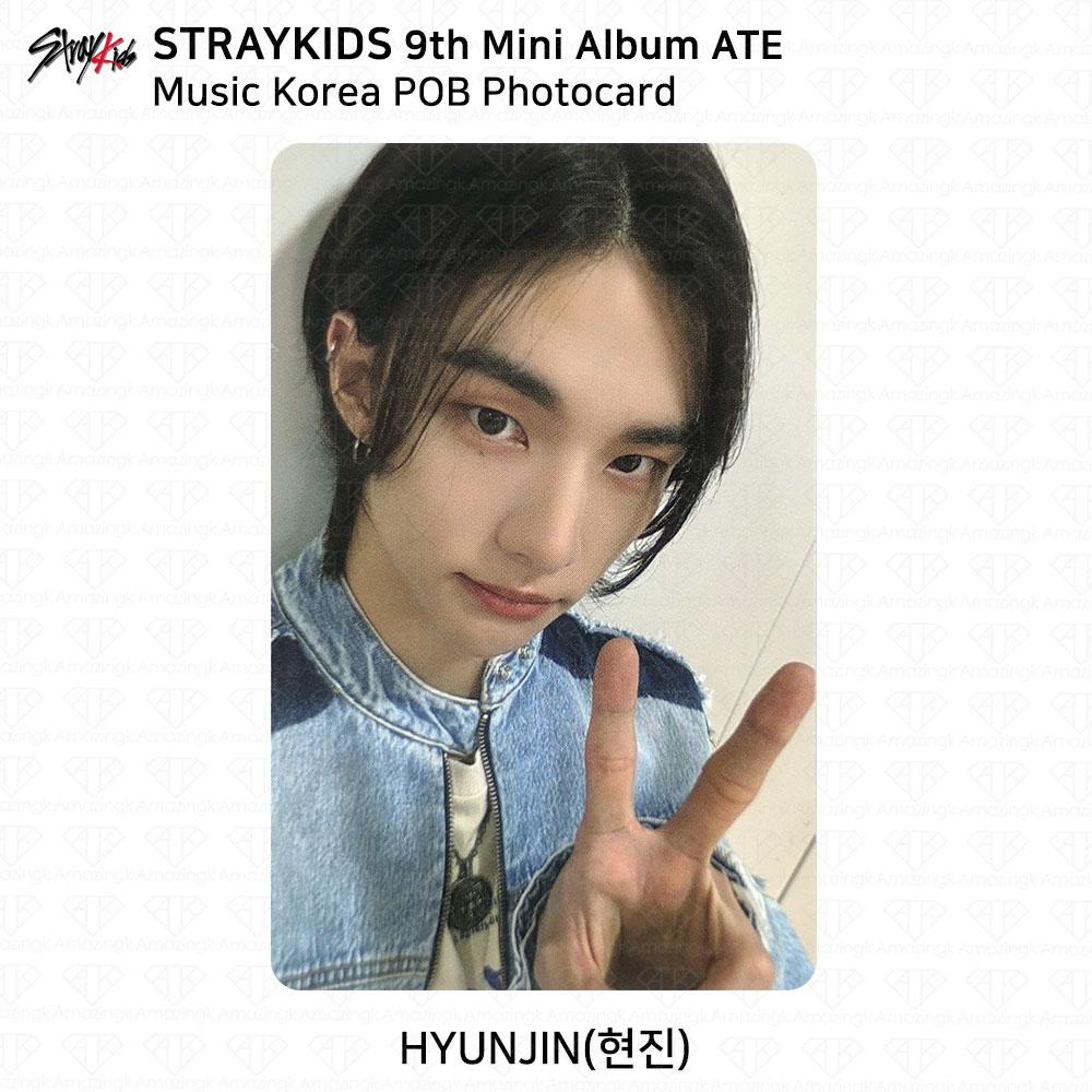 Stray Kids 9th Mini Album ATE POB Photocard AppleMusic Aladin Withmuu SKZ KPOP