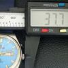 VINTAGE RICOH R31 AUTOMATIC JAPAN MENS SKY BLUE COLOR DIAL WATCH a707907-1
