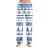 Women  Winter Plaid Pants Full Length Long Trousers Sports Pants