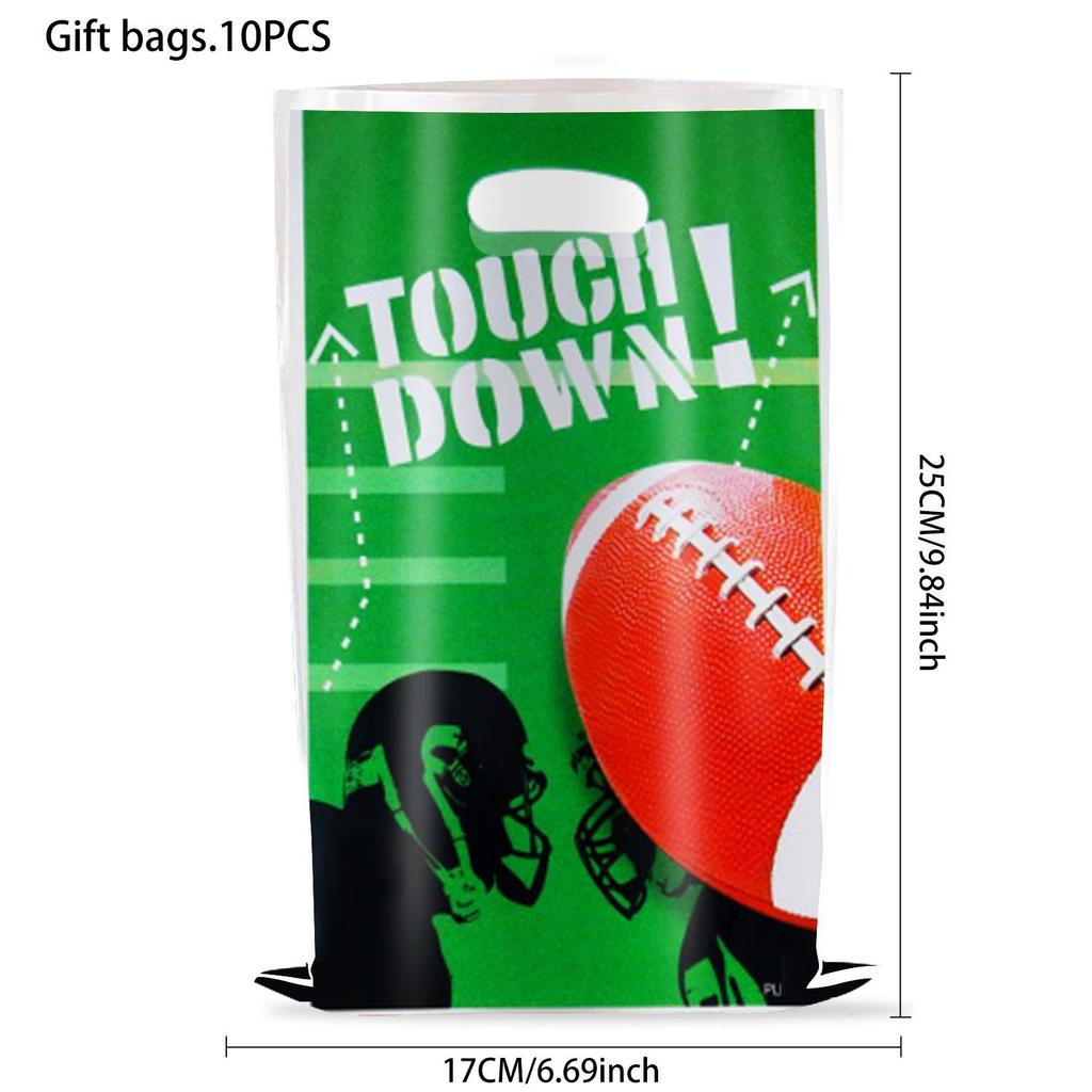 Sports Theme Candy Bags: Baseball, Basketball, Football Gift & Snack Bags for Birthday Parties