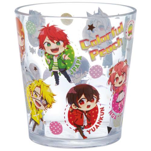 Skater Acrylic Cup, 280ml, Colorful Peach, 25, KSA4