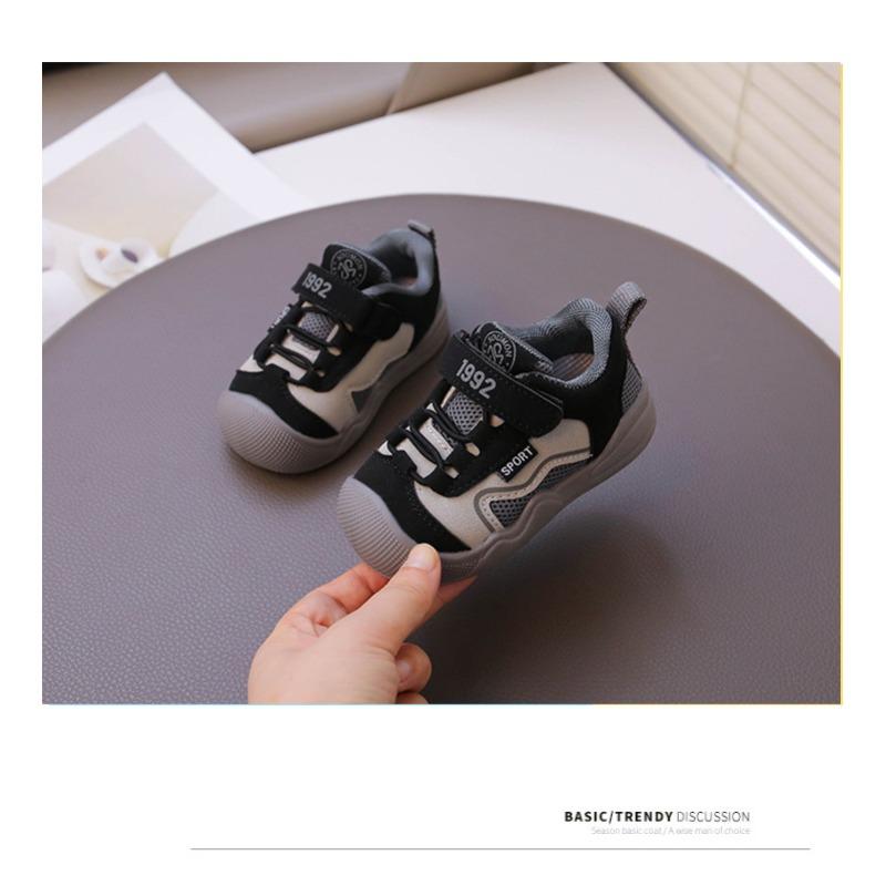 Dětské prodyšné síťované tenisky jaro a podzim dívčí venkovní volnočasové boty chlapecké tenisky protiskluzové dětské boty