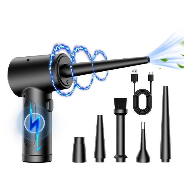 

High-Speed Handheld Wireless Duster with Light for Computer and Keyboard Cleaning 163x100x60 mm
