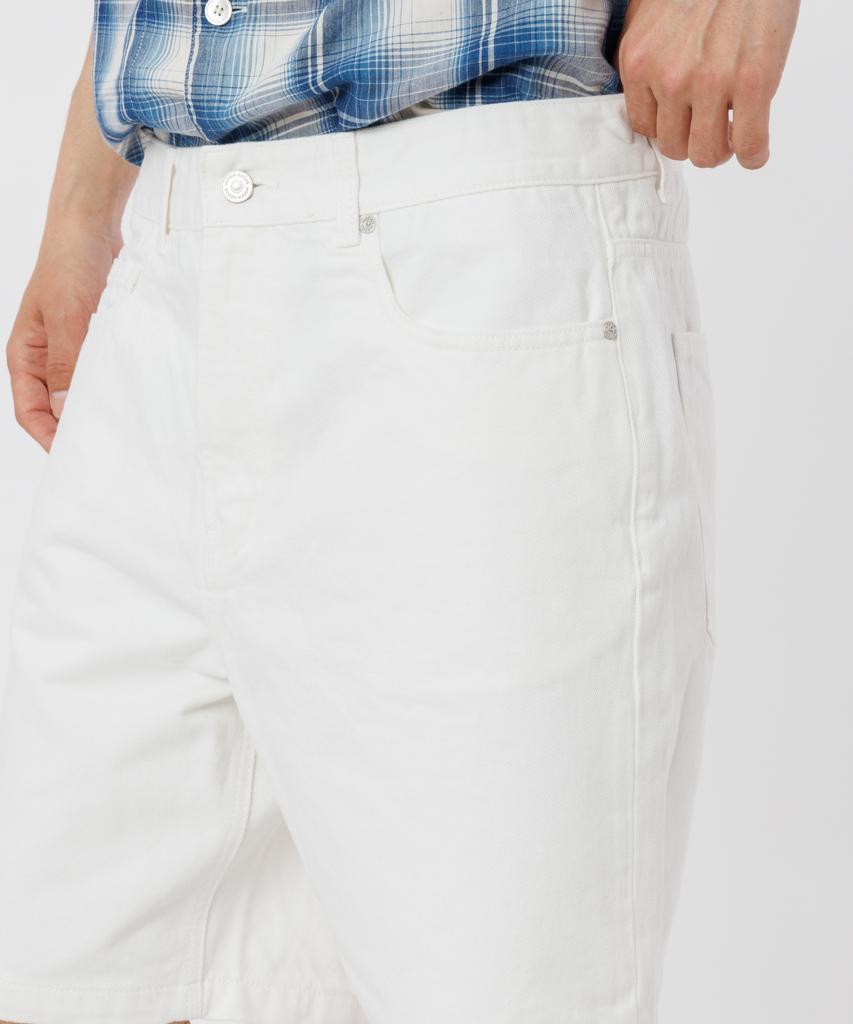 Modenaleudeo Regular Bermuda Shorts (White)